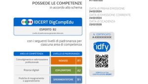 ID CERT DigCompEdu Accredia